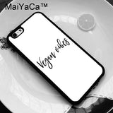 Vegan Vibes Eat Plants TPU Plastic Phone Case