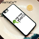 Vegan Vibes Eat Plants TPU Plastic Phone Case