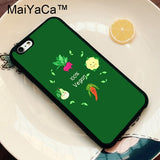 Vegan Vibes Eat Plants TPU Plastic Phone Case