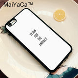 Vegan Vibes Eat Plants TPU Plastic Phone Case