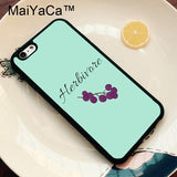 Vegan Vibes Eat Plants TPU Plastic Phone Case