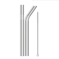 Reusable Stainless Steel Straws Eco Friendly