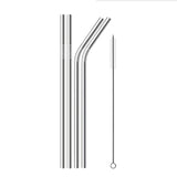 Reusable Stainless Steel Straws Eco Friendly