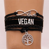Infinity Love Vegan Bracelet & Bangles Tree Of Life Charm