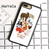 Vegan Vegetarian Cow Phone Case