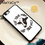 Vegan Love Animal Pig Cow TPU Case